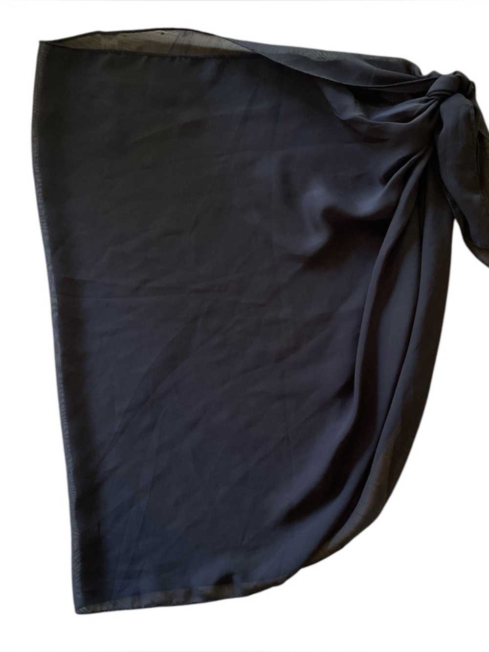 Black Tie-Side Sarong Cover-Up from Urban Outfitters